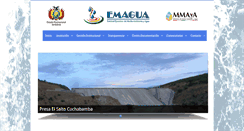 Desktop Screenshot of emagua.gob.bo